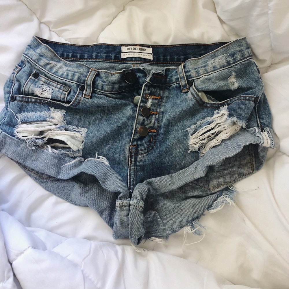 One teaspoon distressed bandits size 26